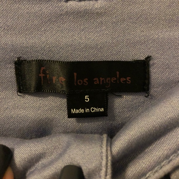 Fire Los Angeles Gray Blue Pant - Picture 4 of 4